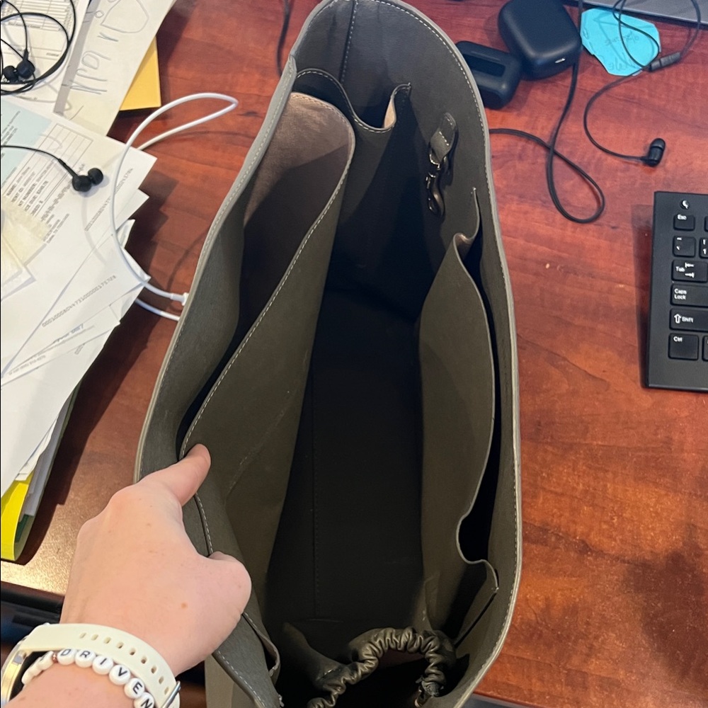 Cuyana tote organizer